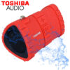TOSHIBA AUDIO FLOATING WATERPROOF BLUETOOTH SPEAKER RED