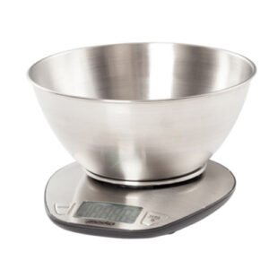 MESKO KITCHEN SCALE WITH A BOWL 1