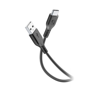 CELLULAR LINE 428203 USB Καλώδιο Συγχρονισμού και Φόρτισης Type-C (1