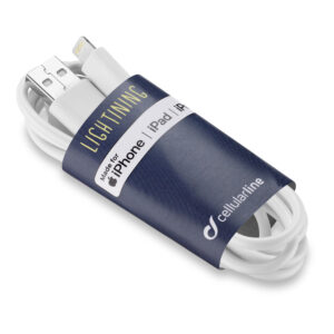 CELLULAR LINE 345555 Tech Away USB Καλώδιο Συγχρονισμού και Φόρτισης Lightning για συσκευές Apple (0