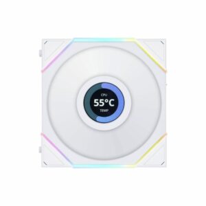 Lian Li UNIFAN TL LCD 120-1PCS Reverse White - Case Fan