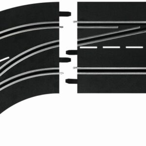 Carrera Slot Accessories - DIGITAL 124/132 - Lane change curve left