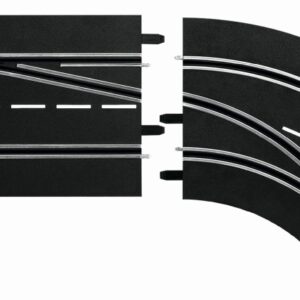 Carrera Slot Accessories - DIGITAL 124/132 - Lane change curve right