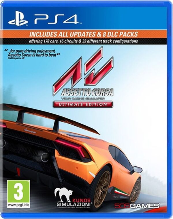 PS4 Assetto Corsa - Ultimate Edition