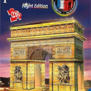 Ravensburger 3D Puzzle: Arc De Triomphe Night Edition (216pcs) (12522)
