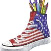 Ravensburger 3D Puzzle: Sneaker American Flag Pen Holder with Candle (108 pcs) (12549)