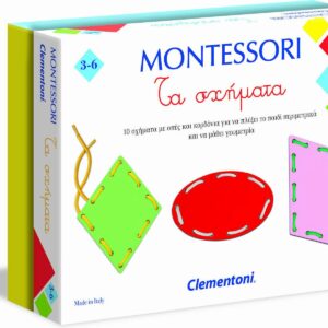 AS Clementoni Montessori - Σχήματα  Κορδόνια (1024-63223)