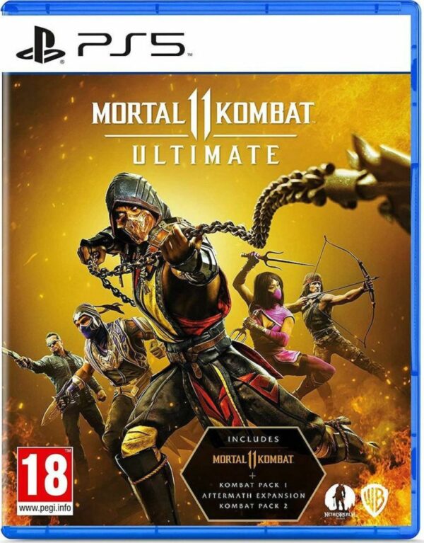 PS5 Mortal Kombat 11 - Ultimate Edition (Includes Kombat Pack 1  2 + Aftermath Expansion)