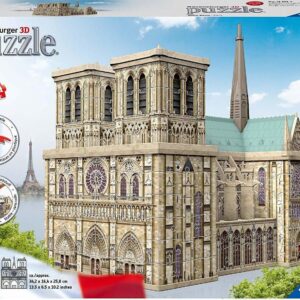 Ravensburger 3D Puzzle: Cathedrale Notre-Dame de Paris (324pcs) (12523)