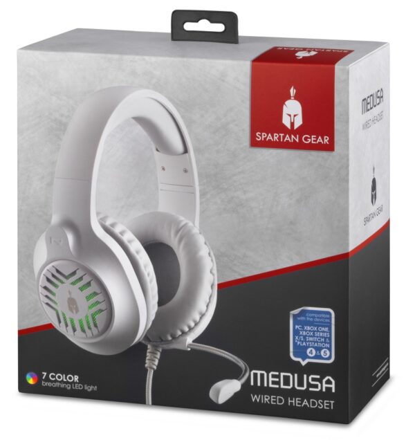 Spartan Gear - Medusa Wired Headset (compatible with PC
