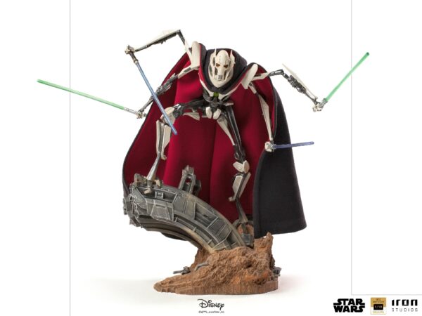 Iron Studios BDS Deluxe: Disney Star Wars - General Grievous Art Scale Polystone Statue (1/10) (LUCSWR43221-10)