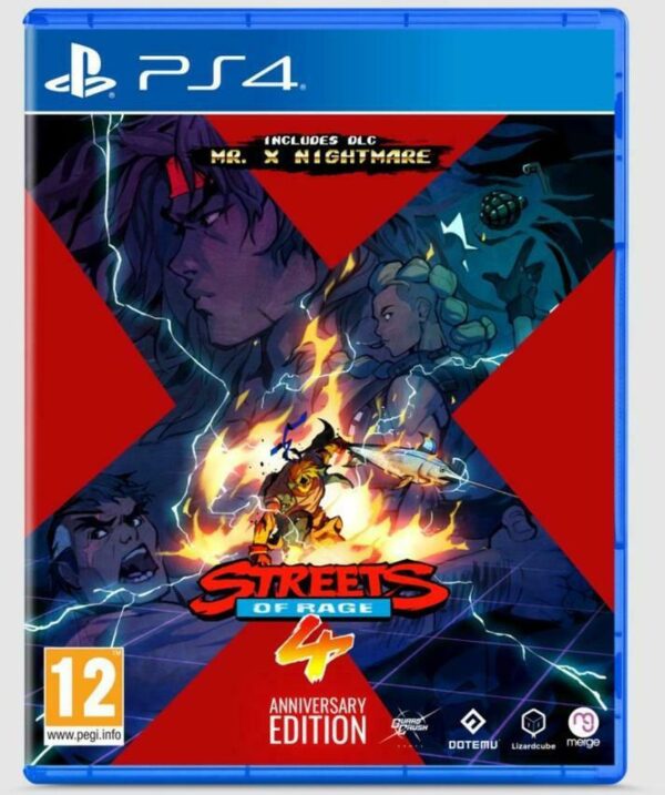 PS4 Streets of Rage 4 Anniversary Edition