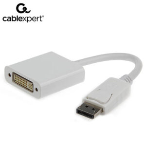 CABLEXPERT DISPLAYPORT TO DVI ADAPTER CABLE WHITE