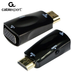 CABLEXPERT HDMI TO VGA AND AUDIO ADAPTER