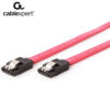 CABLEXPERT SERIAL ATA III 50CM DATA CABLE METAL CLIPS BULK