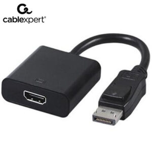 CABLEXPERT DISPLAY PORT TO HDMI ADAPTER BLACK