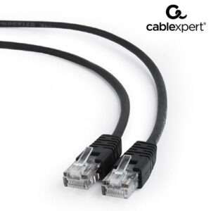 CABLEXPERT UTP PATCH CORD CAT5e BLACK 0