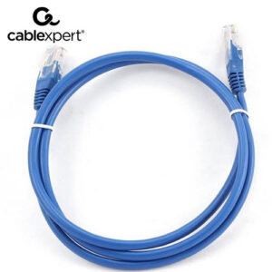 CABLEXPERT CAT5E UTP PATCH CORD 1M BLUE