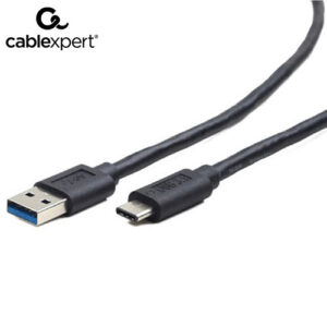 CABLEXPERT USB3.0 AM TO TYPE-C CABLE 0.1M BLACK