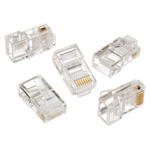 CABLEXPERT MODULAR PLUG 8P8C FOR SOLID LAN CABLE CAT5 UTP 100PCS/BAG