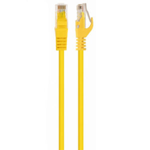 CABLEXPERT CAT6 UTP PATCH CORD YELLOW 5M