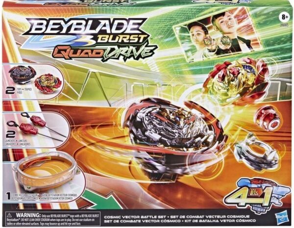 Hasbro Beyblade Burst Quad Drive: Cosmic Vector Battle Set (F3334)