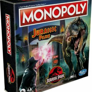 Hasbro Monopoly: Jurassic Park - Επιτραπέζιο Παιχνίδι (Greek Language) (F1662)