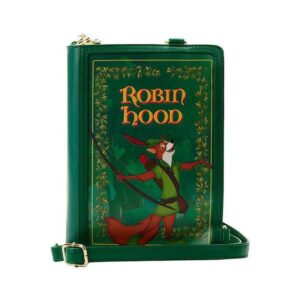 Loungefly Disney: Classic Book - Robin Hood Convertible Crossbody Bag (WDTB2672)