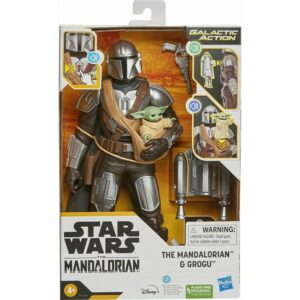 Hasbro Disney Star Wars The Mandalorian: Galactic Action - The Mandalorian  Grogu (F5194)