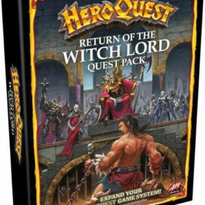 Hasbro Avalon Hill HeroQuest: Return of Witch Lord Quest Pack (Expansion) (English Language) (F4193)