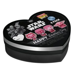 Funko 4-Pack Pocket Pop! Disney Star Wars - The Mandalorian Happy Valentines Day Box Vinyl Figures Keychain
