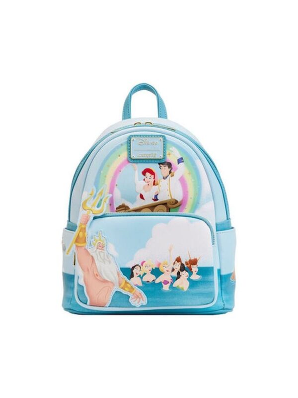 Loungefly Disney: The Little Mermaid - Tritons Gift Mini Backpack (WDBK2931)