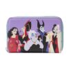 Loungefly Disney - Villains Color Block Zip Around Wallet (WDWA2475)