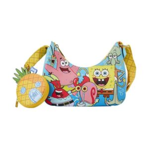 Loungefly Nickelodeon: Spongebob Squarepants - Group Shot Crossbody Bag (NICTB0016)