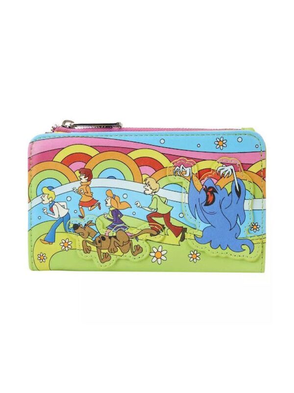 Loungefly Scooby Doo - Psychedelic Monster Chase Gitd Flap Wallet (SBDWA0005)