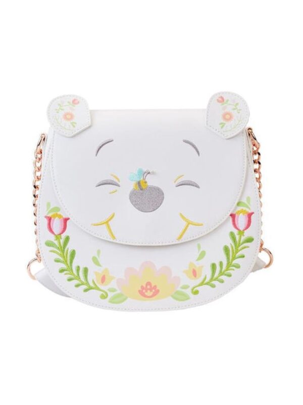 Loungefly Disney - Winnie The Pooh Cosplay Folk Floral Crossbody Bag (WDTB2824)