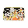 Loungefly Disney: Mickey And Friends - Candy Corn Zip Around Wallet (WDWA2650)