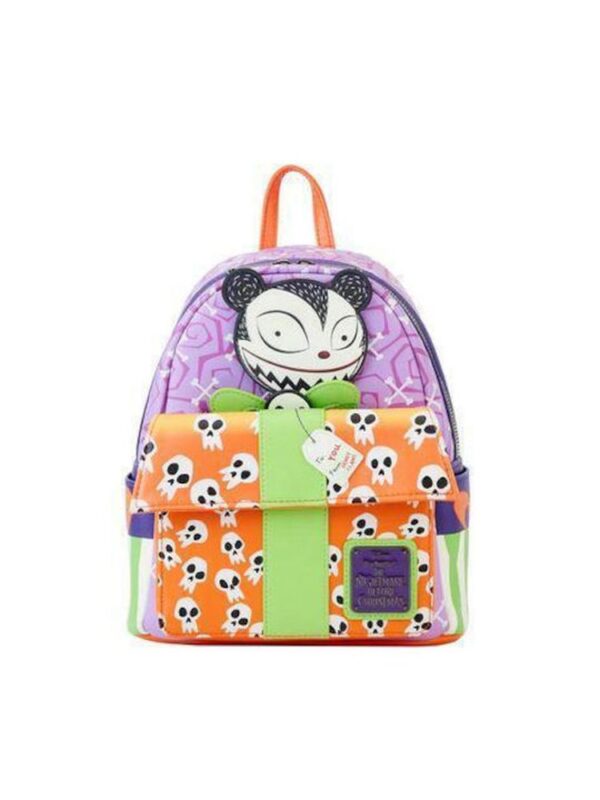 Loungefly Disney: Nightmare Before Christmas Scary Teddy Present Mini Backpack (WDBK3280)