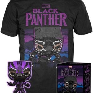 Funko Boxed Tee: Black Panther Wakanda Forever T-Shirt (L)