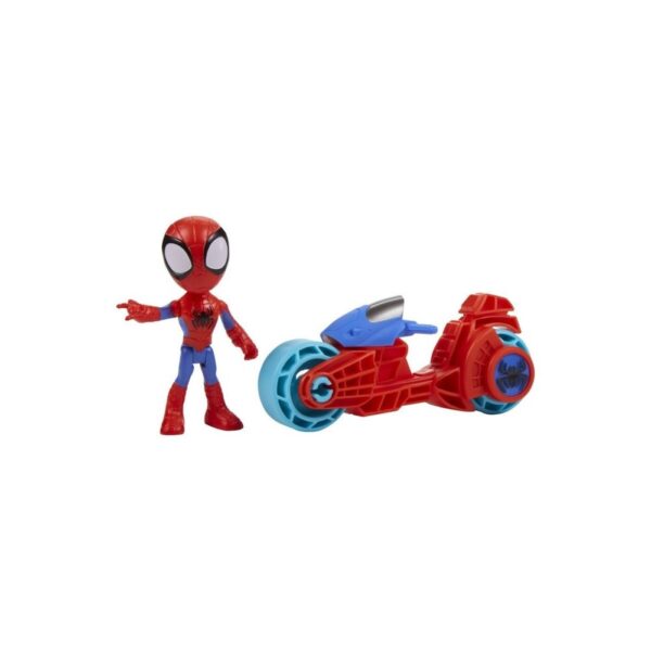 Hasbro Disney Junior Marvel: Spidey and his Amazing Friends - Spidey  Motorcycle (F7459)