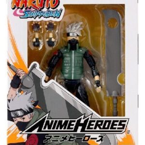 Bandai Anime Heroes: Naruto - Hatake Kakashi Fourth Great Ninja War Action Figure (36963)