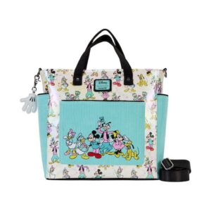 Loungefly Disney 100th: Mickey  Friends Classic AOP Convertible Tote Bag (WDTB2889)