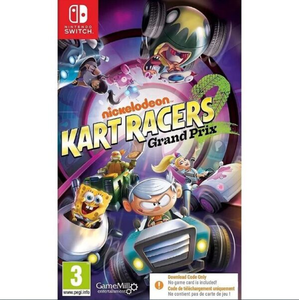 NSW Nickelodeon Kart Racers 2: Grand Prix (Code in a Box)