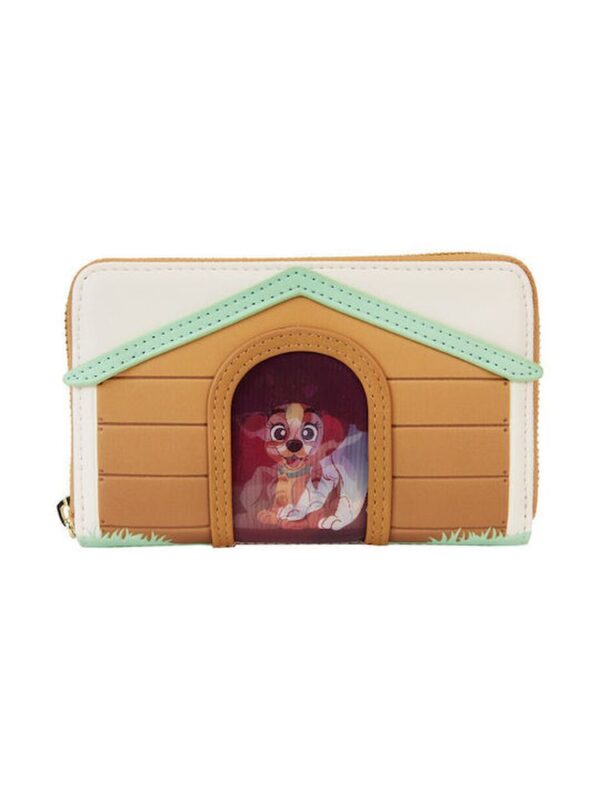 Loungefly Disney - I Heart Disney Dogs Triple Lenticular Zip Around Wallet (WDWA2937)