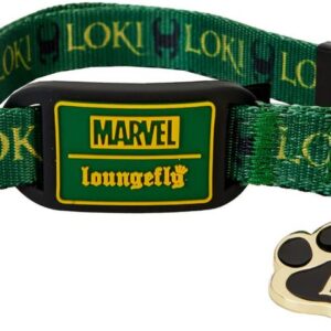 Loungefly Pets Disney: Marvel - Loki Dog Collar (M) (MVPDC0002M)