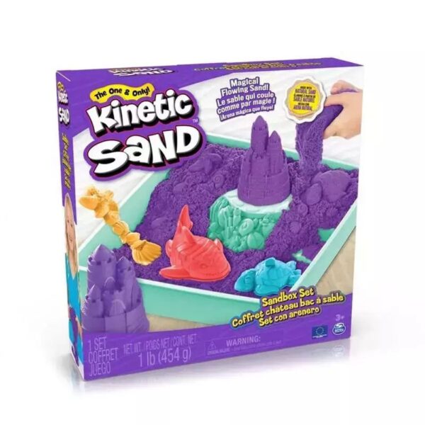 Spin Master Kinetic Sand: Sandbox Set - Purple (20143456-20146488)