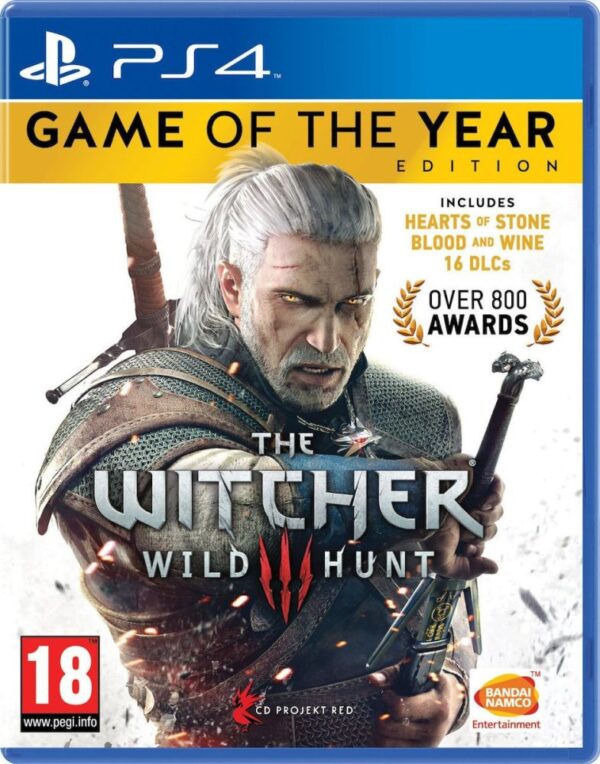 PS4 The Witcher 3: Wild Hunt - Game of the Year Edition