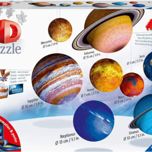 Ravensburger 3D Puzzle: Solar System (522pcs) (11668)