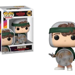 Funko Pop! Television: Stranger Things - Dustin (with Shield)​​ #1463 Vinyl Figure