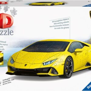 Ravensburger 3D Puzzle: Lamborghini Huracan (Yellow) (108pcs) (11562)